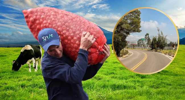 Anuncian la construcción de una nueva vía en Cundinamarca: clave para el comercio de leche y papa