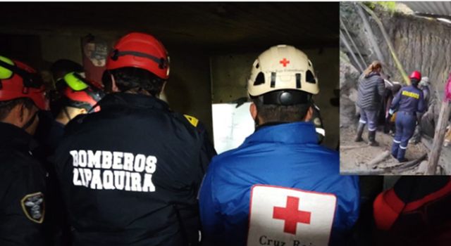 Doble emergencia minera en Cundinamarca: tres hombres siguen atrapados en Zipaquirá