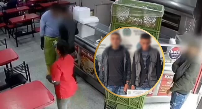 Robaron a un repartidor de pollos en Soacha, pero la Policía los capturó