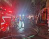 Fuerte incendio en Bogotá consumió varios locales en plena avenida Caracas
