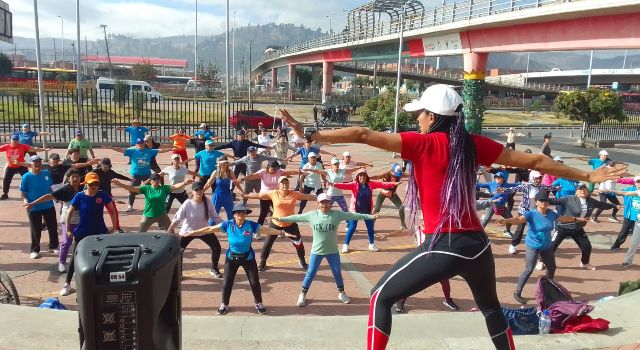 Quinta maratón aeróbica exclusiva para adultos mayores en Soacha