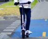 Tatequieto  a las patinetas electricas en ciclorrutas de Bogotá