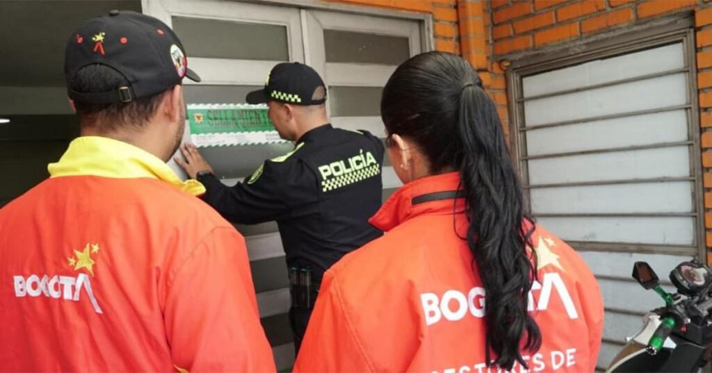Guerra contra los pinchallantas en Bogotá, sancionados otros tres establecimientos