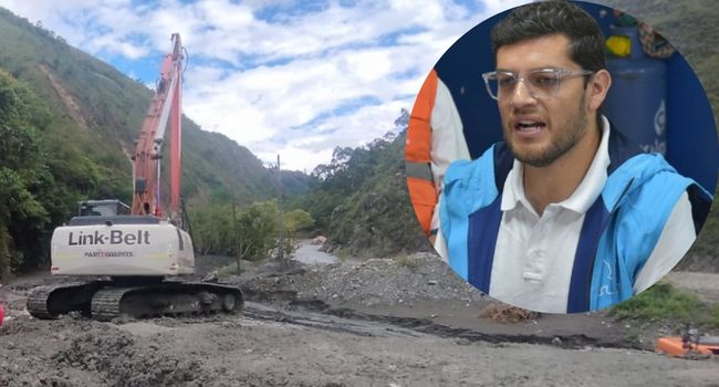 Una vía en Cundinamarca colapsó por deslizamientos: esta es la salida que evalúan
