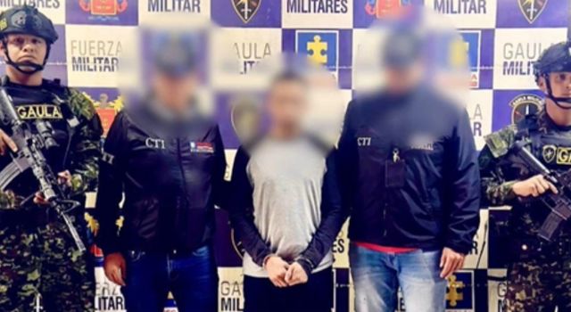 El panadero reclutador del ELN capturado en Bogotá, se trata de alias Bayron