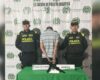 Sujeto con subametralladora quiso atracar un supermercado en Bogotá, pero todo le salió mal