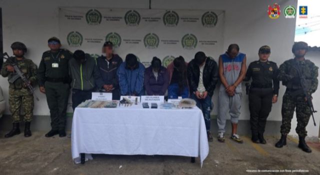 A la cárcel integrantes de una red que distribuía estupefacientes en Fusagasugá, Cundinamarca