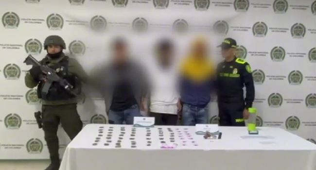 Policía de Soacha capturó a peligrosos delincuentes con antecedentes de homicidio y hurto calificado