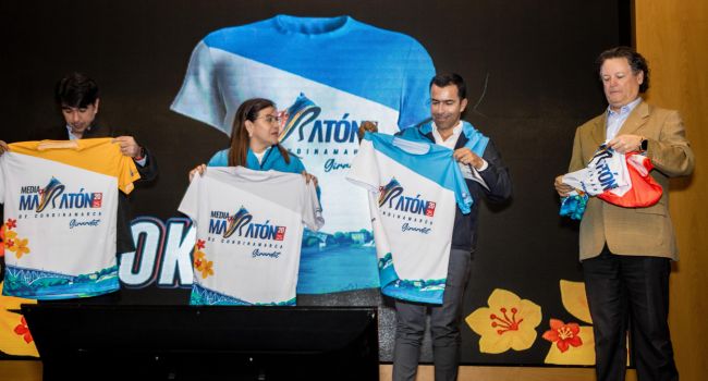 Gobernador Jorge Rey anuncia la segunda Media Maratón en Cundinamarca