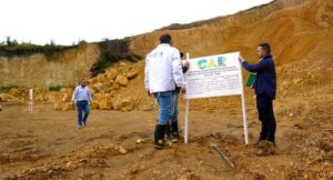 La CAR detectó un nuevo caso de minería ilegal en la cuenca alta del río Bogotá. La explotación se realizaba sin permisos y ya se impusieron medidas preventivas.