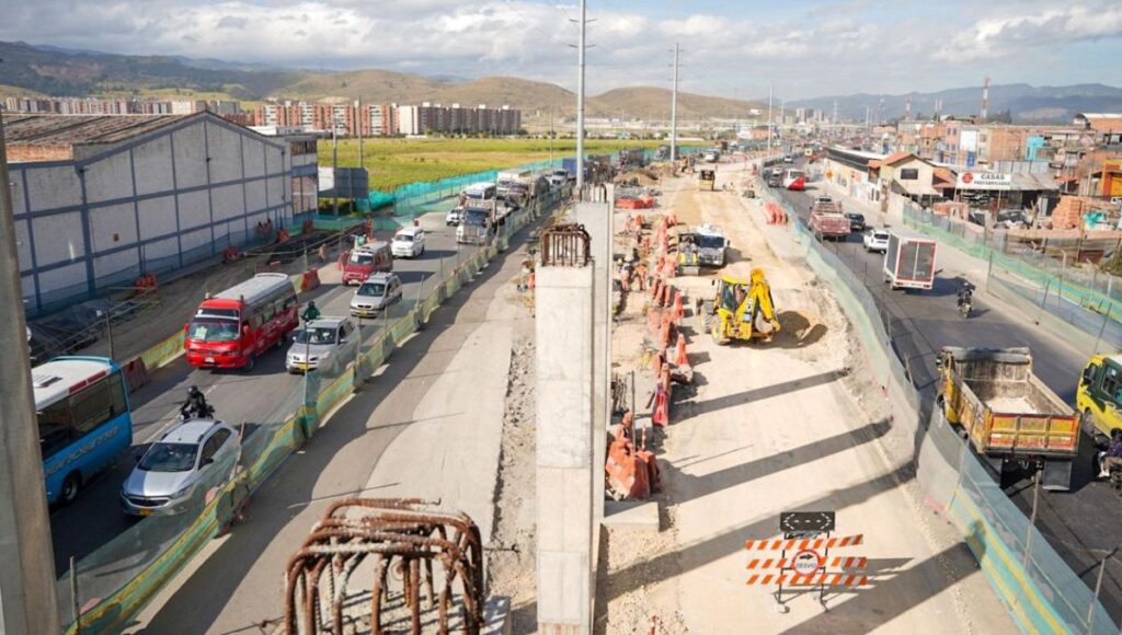 Obras en la Autopista Sur en Soacha retrasarán viajes entre Girardot y Bogotá
