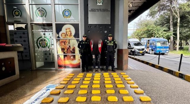 Venezolano que transportaba marihuana fue capturado en la Terminal de Transporte de Bogotá