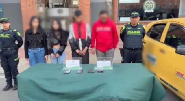 En Bogotá cayó banda que drogaba a sus víctimas para robarlas