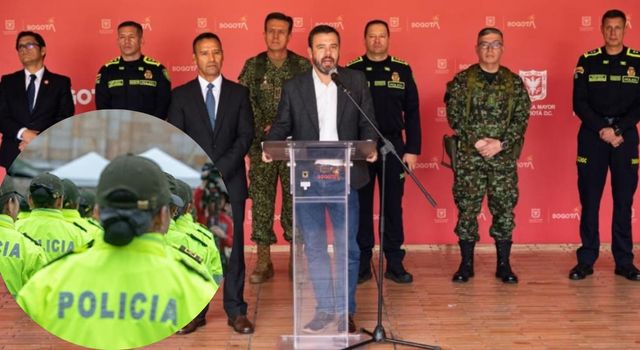 Más policías para Bogotá: llegarán 1.500 uniformados en los próximos 8 meses