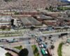 cierre de un carril de la autopista Sur en Bosa