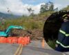 emergencia en Chipaque, Cundinamarca, por deslizamiento de tierra