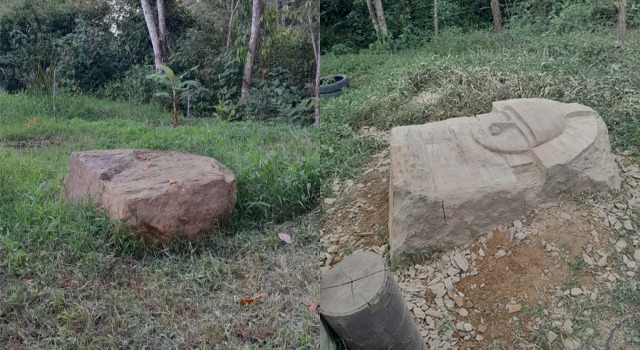 Soacha tiene nueva escultura, es una ofrenda al Dios Varón.