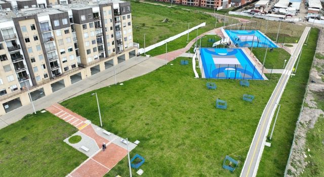 Zipaquirá tiene nuevo parque, son más de 11 mil metros cuadrados para el disfrute de las familias