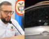 Disparan contra la camioneta del concejal de Soacha Carlos Ospina