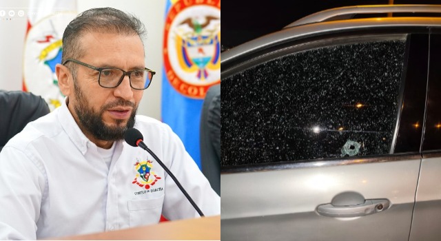 Disparan contra la camioneta del concejal de Soacha Carlos Ospina