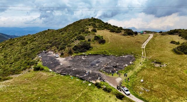 Freno a la producción ilegal de carbón en una zona de Bogotá