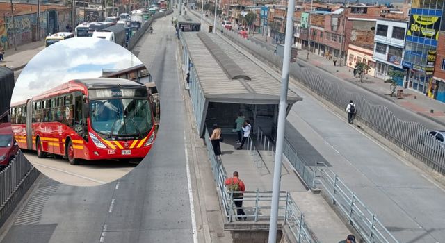 Se reactivan algunos servicios de Transmilenio tras bloqueos de motociclistas