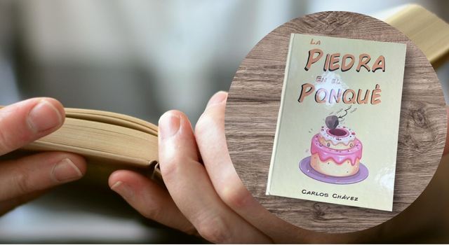 Carlos Chávez presentó su primer libro ‘Una piedra en el ponqué’, en el centro comercial Portal de la 80