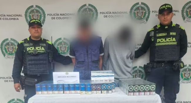 Cayeron en Bogotá tras robar en Soacha: los sorprendieron con cigarrillos avaluados en $8 millones