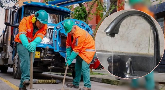 Llene canecas y baldes de agua porque hay cortes en Soacha y Bogotá