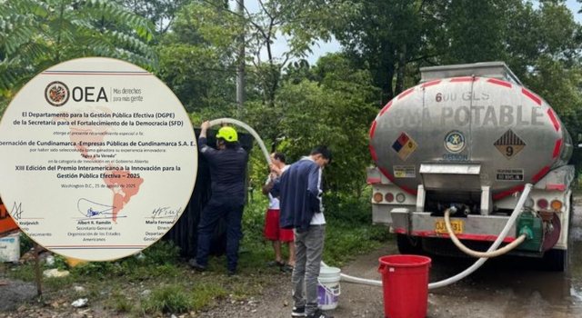 Cundinamarca ganó premio internacional por llevar agua potable a zonas rurales