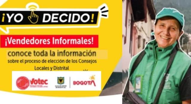 ¿Sabe qué son los Consejos Locales de Vendedores Informales? Bogotá se prepara para elegirlos