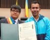 Joven del puntaje perfecto en pruebas Saber 11 fue condecorado en Cundinamarca