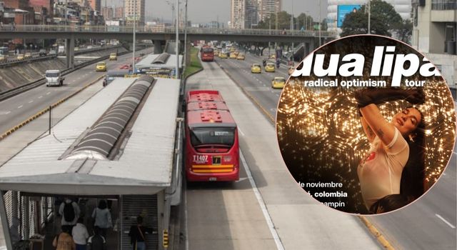 Llegue o salga del concierto de Dua Lipa y el Megaland MusicFest 2025 en Transmilenio