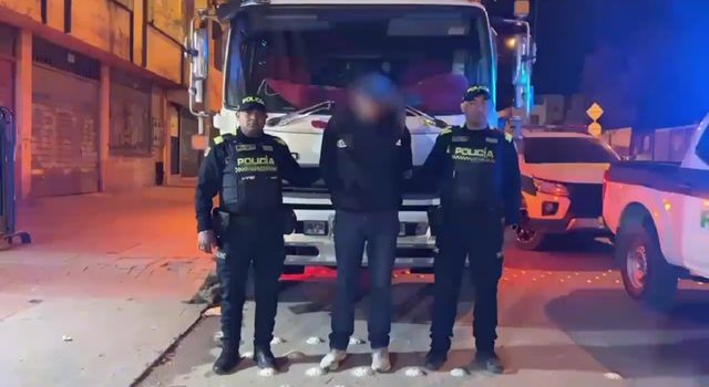 Venía de Ipiales y le robaron el camión en Soacha, estaba lleno de mercancía