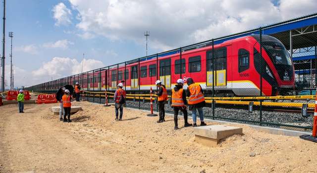 Avanza el Metro de Bogotá: tren completó su primer recorrido de prueba