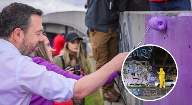 Bogotá recupera más de 2.300 metros cuadrados de espacio público en importante localidad