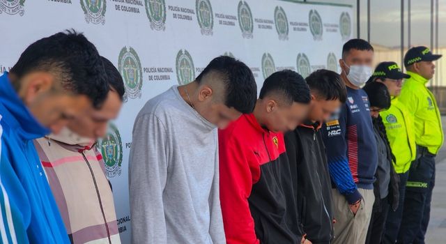 [VIDEO] Temible banda que encañonaba conductores y los golpeaba para robarles sus vehículos fue desmantelada en Bogotá