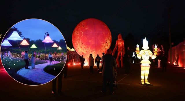 Un kilómetro de luz y fantasía, y la pista de hielo más grande del país, están en Bogotá