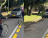 Le salió caro el chiste a conductor que invadió la ciclorruta en Bogotá