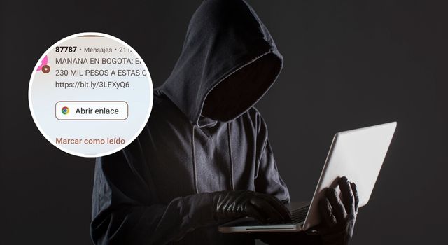 Alerta en Bogotá: mensajes que prometen dinero buscan robar tus datos