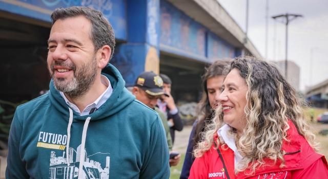 Así están cambiando los espacios bajo puentes en Bogotá