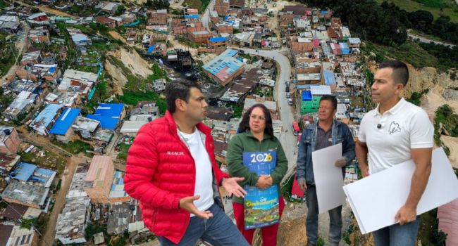 Avanza la legalización de barrios en Soacha con pavimentación de vías y acceso a servicios públicos