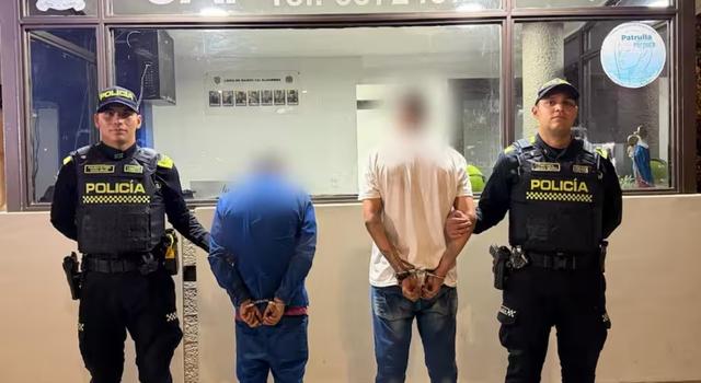 Capturan a ladrones con historial criminal tras robo millonario en Bogotá