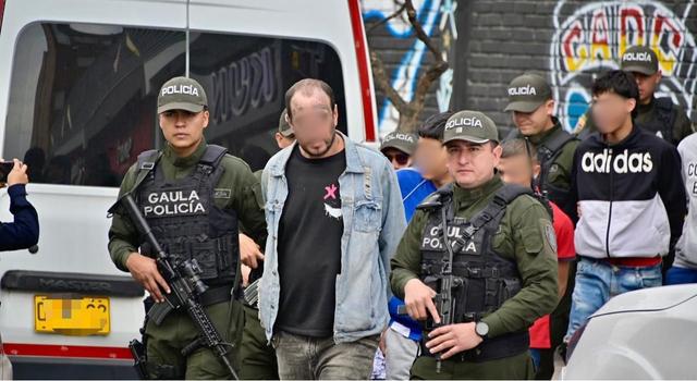 Golpe a banda que extorsionaba negocios en el sur de Bogotá: siete a la cárcel