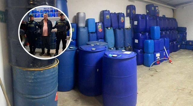 Gran operación en Soacha: capturan a responsable de bodega con químicos para cocaína
