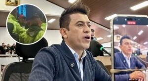Nuevo hecho pone en aprietos a un concejal durante operativo vial en Bogotá