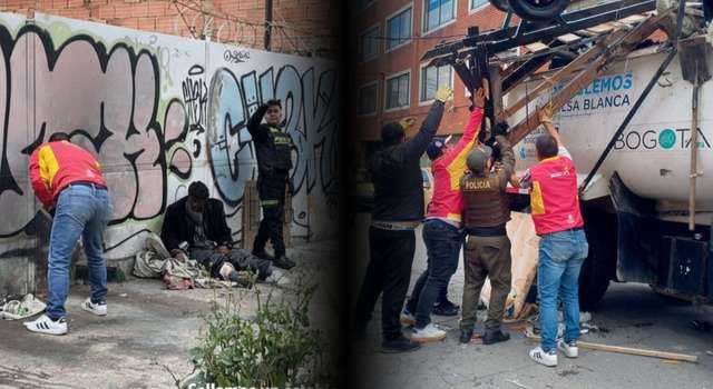 Recuperación de espacio público en Bogotá dejó varias incautaciones