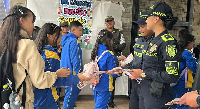 Regreso a clases en Soacha: Policía reafirma su compromiso de evitar la violencia escolar