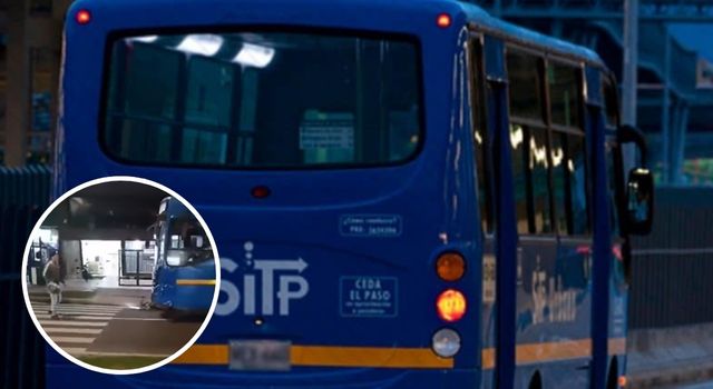VIDEO | TransMilenio responde tras embestida de bus a motocicleta en Bogotá