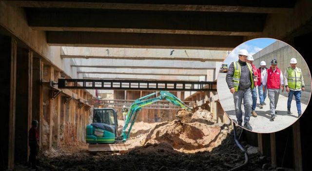 El túnel de medio kilómetro que unirá dos importantes avenidas en Bogotá ya llega al 80% de avance
